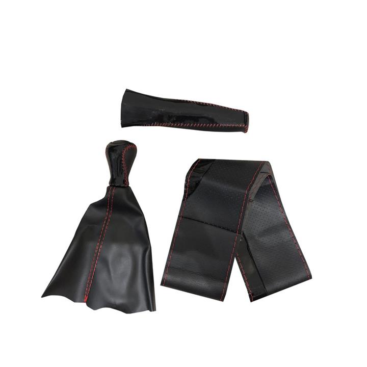 سردنده مدل 206-4-VERN-BRL مناسب برای پژو 206 به همراه روکش فرمان و گردگیر دنده و روکش ترمز دستی